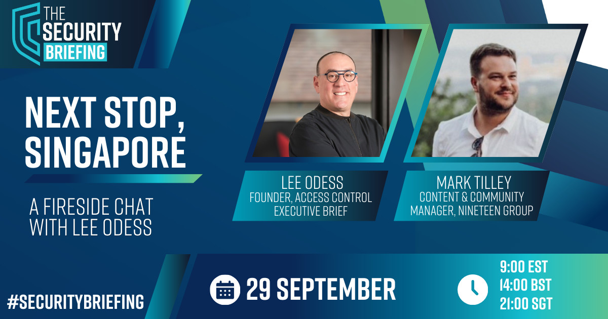 Next Stop, Singapore - A Fireside Chat with Lee Odess
